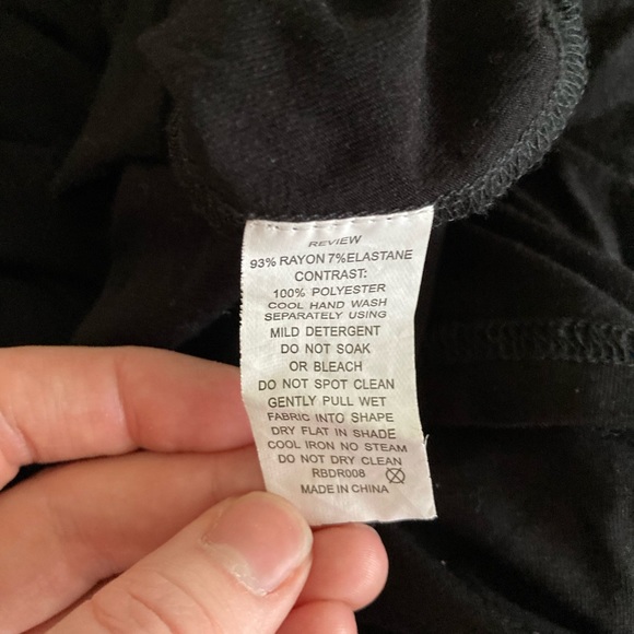 Gorgeous Black Review Wrap Dress Size 10 - Picture 4 of 6